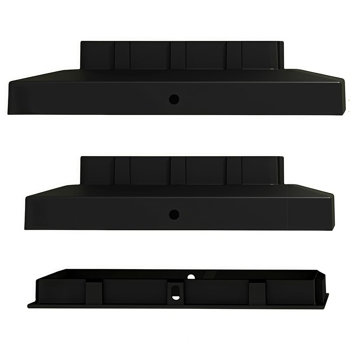 Dynaming Black Mount Base for Solar Post Lights, Fit for 5x5 or 5.5x5.5 Vinyl/Wooden Post (6 Pack) - imagem de detalhe 2