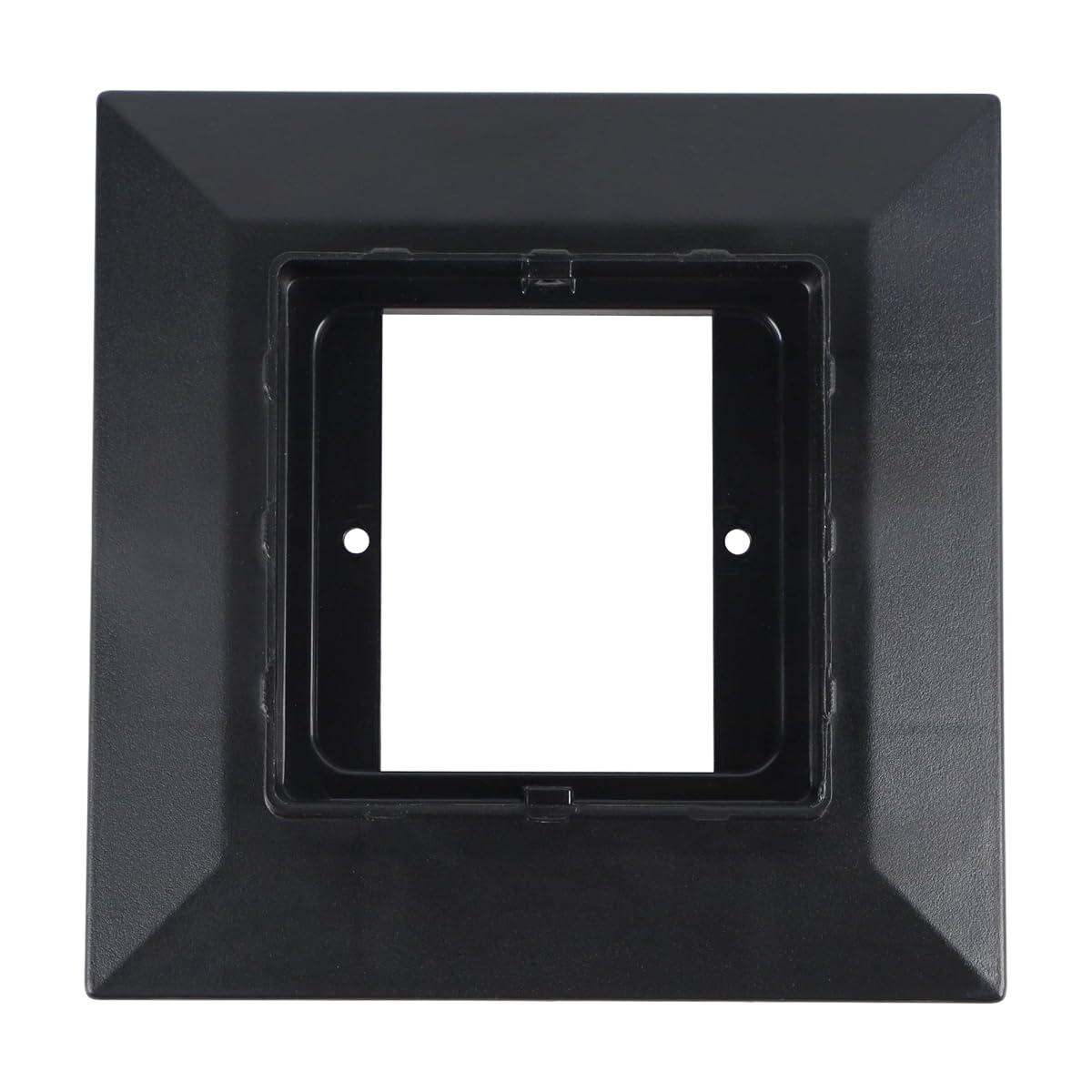 Dynaming Black Mount Base for Solar Post Lights, Fit for 6x6 Wooden Post (Cap Inner Size 5.5"x5.5"), 12 Pack - imagem de detalhe 3